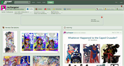 Desktop Screenshot of jaystargazer.deviantart.com