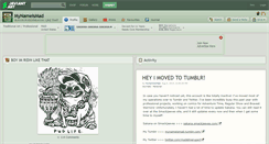 Desktop Screenshot of mynameismad.deviantart.com