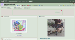 Desktop Screenshot of mashimaruhychiha.deviantart.com