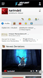 Mobile Screenshot of karimdell.deviantart.com