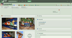 Desktop Screenshot of commanderp5.deviantart.com