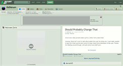 Desktop Screenshot of kidvenom.deviantart.com