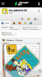 Mobile Screenshot of ino-admirer38.deviantart.com