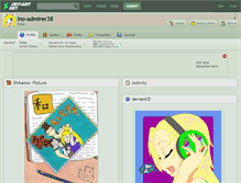 Tablet Screenshot of ino-admirer38.deviantart.com