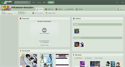 Desktop Screenshot of holtjackson-fansclub.deviantart.com