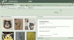 Desktop Screenshot of katluvsnutellaxd.deviantart.com