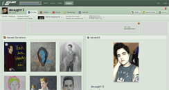 Desktop Screenshot of decaygirl13.deviantart.com