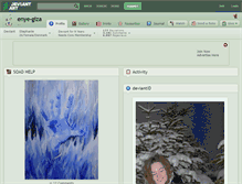 Tablet Screenshot of enye-giza.deviantart.com