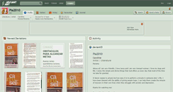 Desktop Screenshot of pia2010.deviantart.com