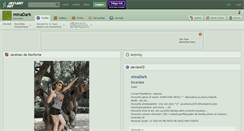 Desktop Screenshot of minadark.deviantart.com