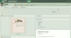 Desktop Screenshot of infektia.deviantart.com