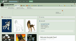 Desktop Screenshot of kurojaki-fanclub.deviantart.com