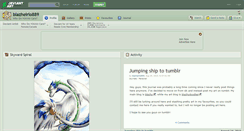 Desktop Screenshot of blazheirio889.deviantart.com