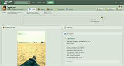 Desktop Screenshot of capricon1.deviantart.com