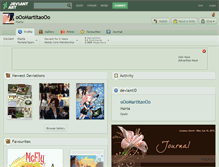 Tablet Screenshot of ooomartitaooo.deviantart.com