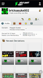 Mobile Screenshot of bricksasuke002.deviantart.com