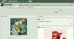 Desktop Screenshot of kieruu-dragon.deviantart.com