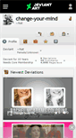 Mobile Screenshot of change-your-mind.deviantart.com