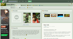 Desktop Screenshot of green-party.deviantart.com