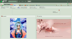 Desktop Screenshot of aomi-kaien.deviantart.com