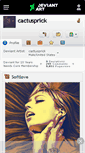 Mobile Screenshot of cactusprick.deviantart.com