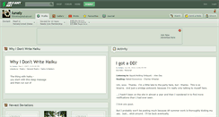 Desktop Screenshot of lunaiy.deviantart.com