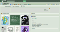 Desktop Screenshot of jennaxmoo.deviantart.com