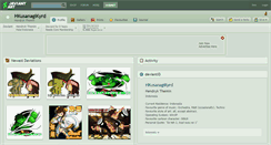 Desktop Screenshot of hkusanagikyrd.deviantart.com