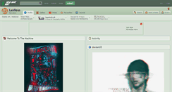 Desktop Screenshot of lexileus.deviantart.com