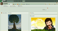 Desktop Screenshot of erlondeiel.deviantart.com
