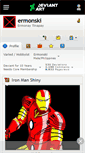 Mobile Screenshot of ermonski.deviantart.com