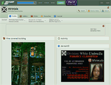 Tablet Screenshot of mirintala.deviantart.com