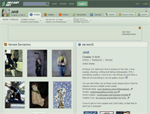 Tablet Screenshot of jeldi.deviantart.com