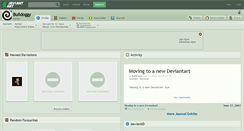 Desktop Screenshot of bulldoggy.deviantart.com