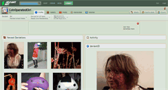 Desktop Screenshot of coin0peratedgirl.deviantart.com