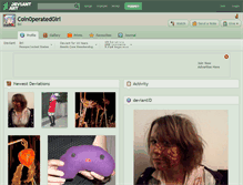 Tablet Screenshot of coin0peratedgirl.deviantart.com
