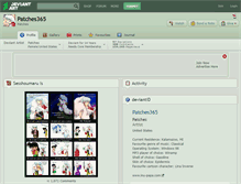 Tablet Screenshot of patches365.deviantart.com