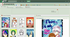Desktop Screenshot of divineanglicmelody.deviantart.com