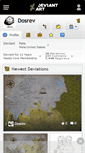 Mobile Screenshot of dosrev.deviantart.com