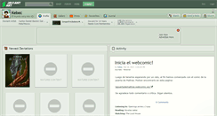 Desktop Screenshot of kebec.deviantart.com