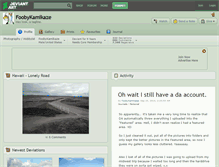 Tablet Screenshot of foobykamikaze.deviantart.com