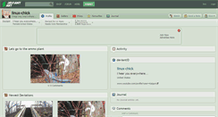 Desktop Screenshot of linux-chick.deviantart.com