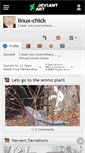 Mobile Screenshot of linux-chick.deviantart.com