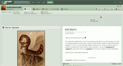 Desktop Screenshot of guthrieartwork.deviantart.com