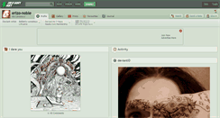 Desktop Screenshot of erizo-noble.deviantart.com