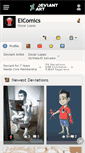 Mobile Screenshot of elcomics.deviantart.com
