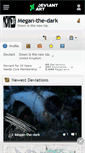 Mobile Screenshot of megan-the-dark.deviantart.com
