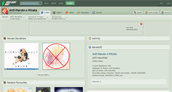 Desktop Screenshot of anti-naruto-x-hinata.deviantart.com