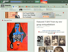 Tablet Screenshot of hhannie.deviantart.com
