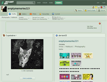 Tablet Screenshot of emptymemories321.deviantart.com